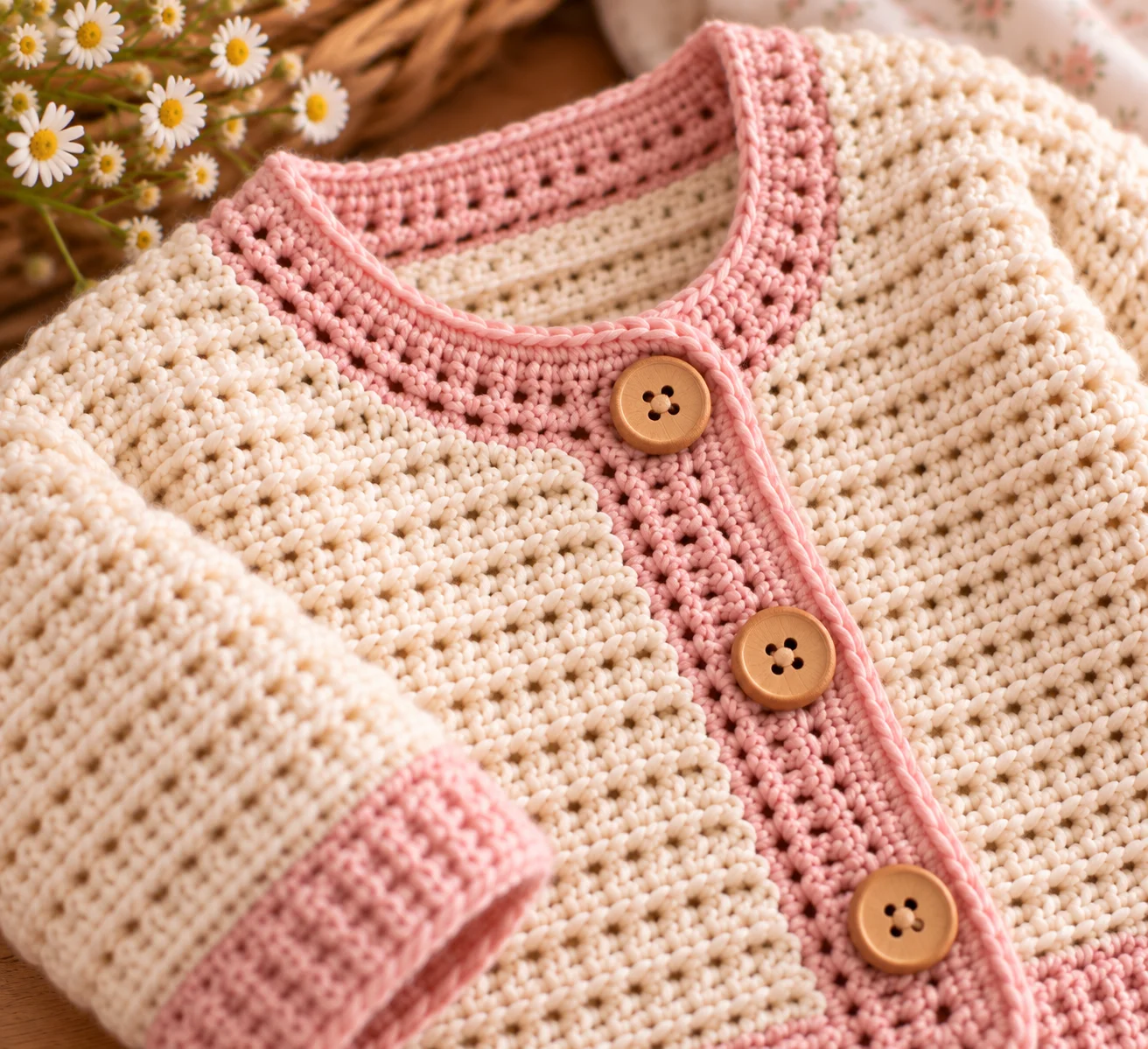 Baby & Toddler Crochet Jacket Pattern