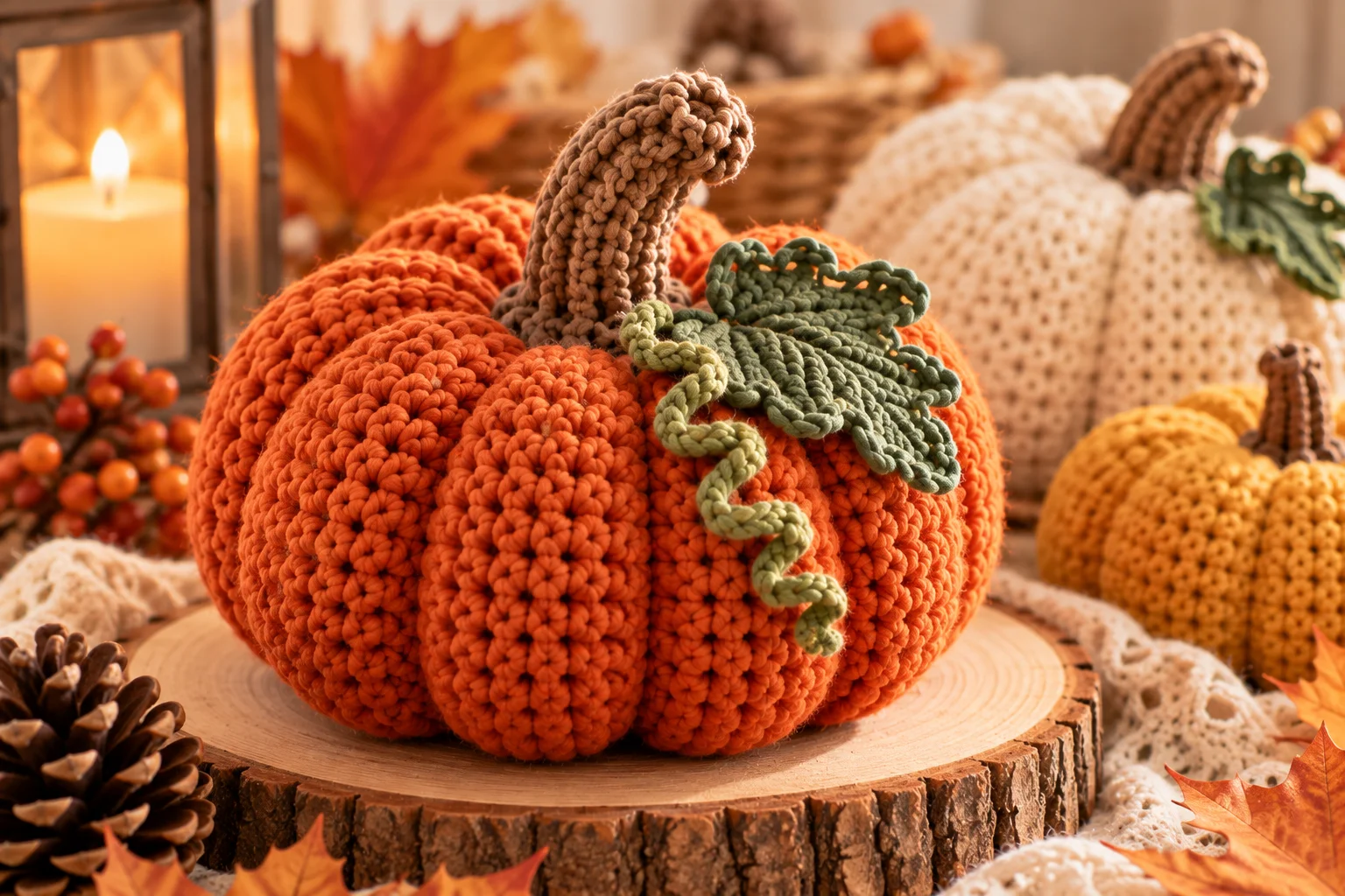 Easy Crochet Pumpkin