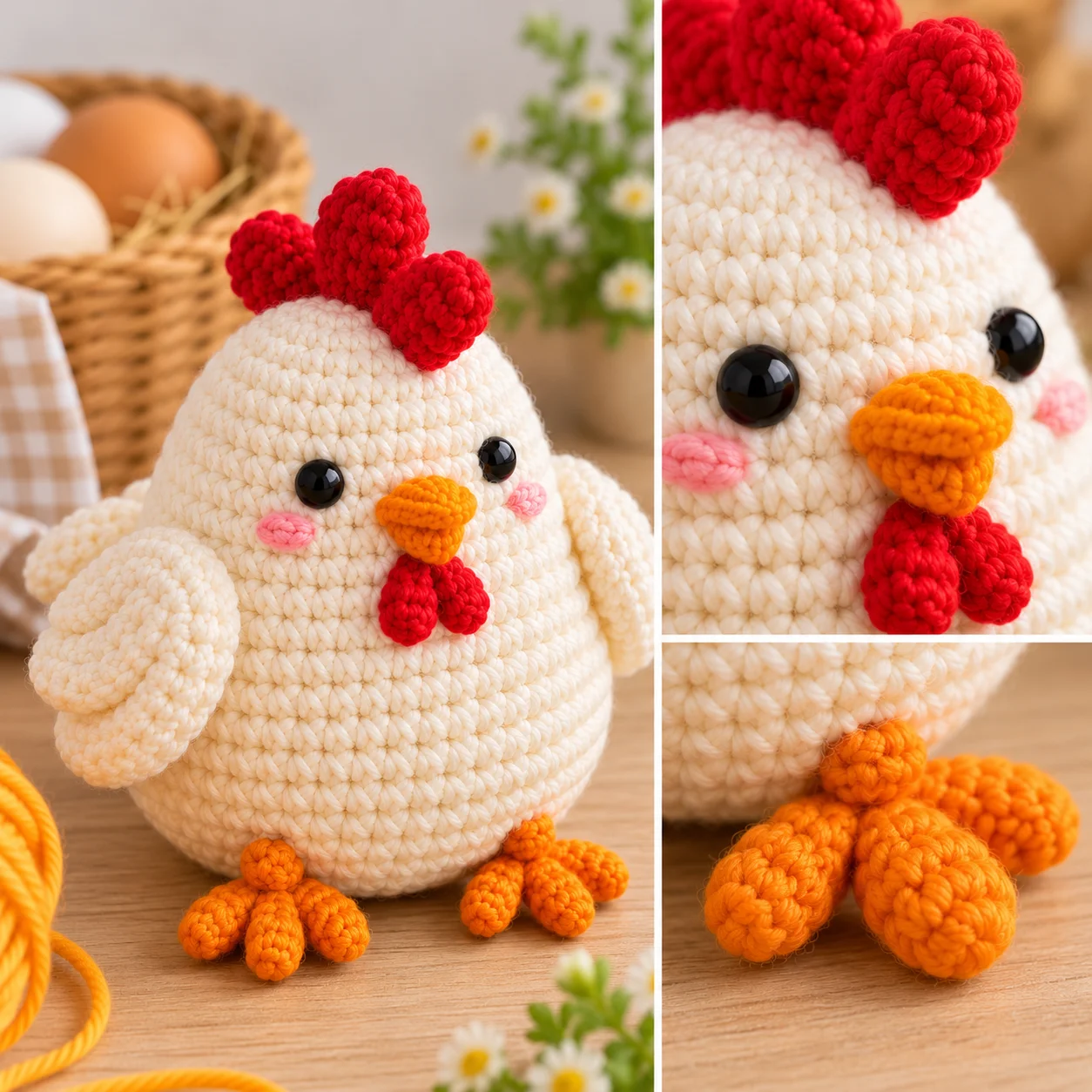 Free Crochet Chicken Pattern