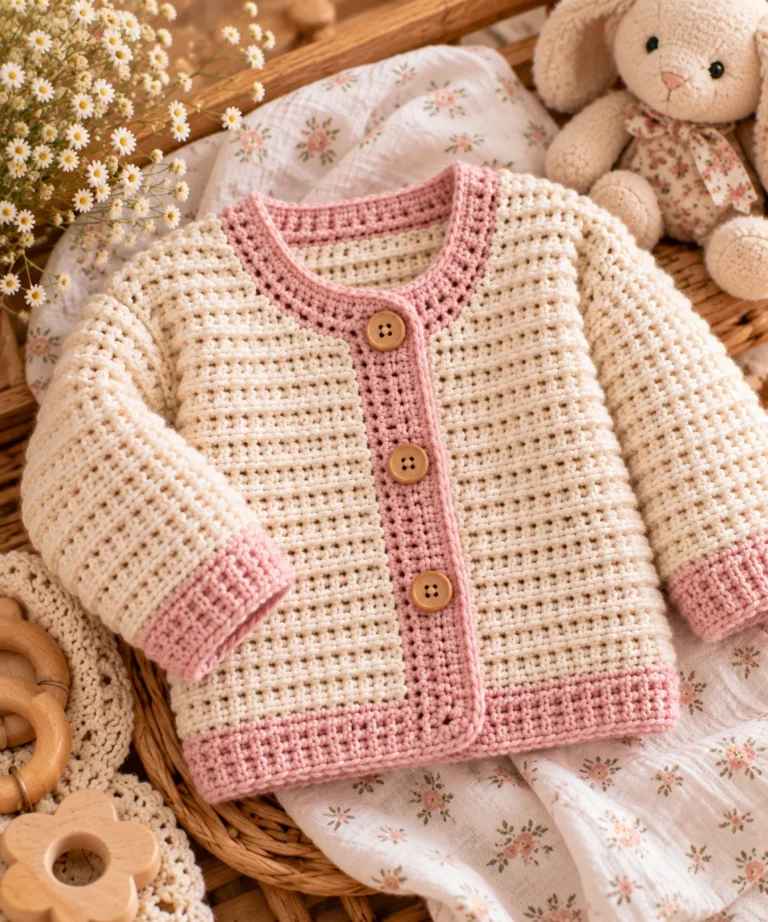 Best Free Baby & Toddler Crochet Jacket Pattern