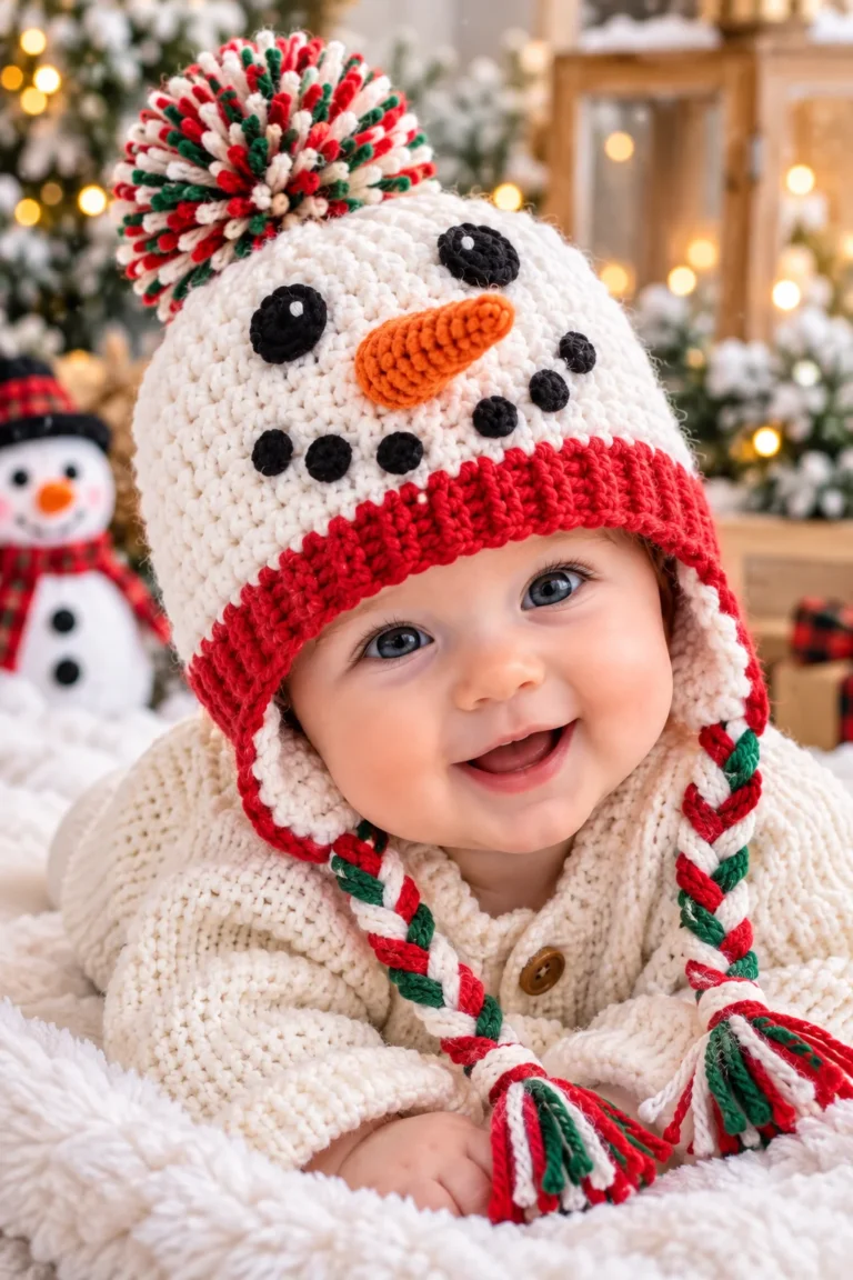 Snowman Hat Free Crochet Patterns