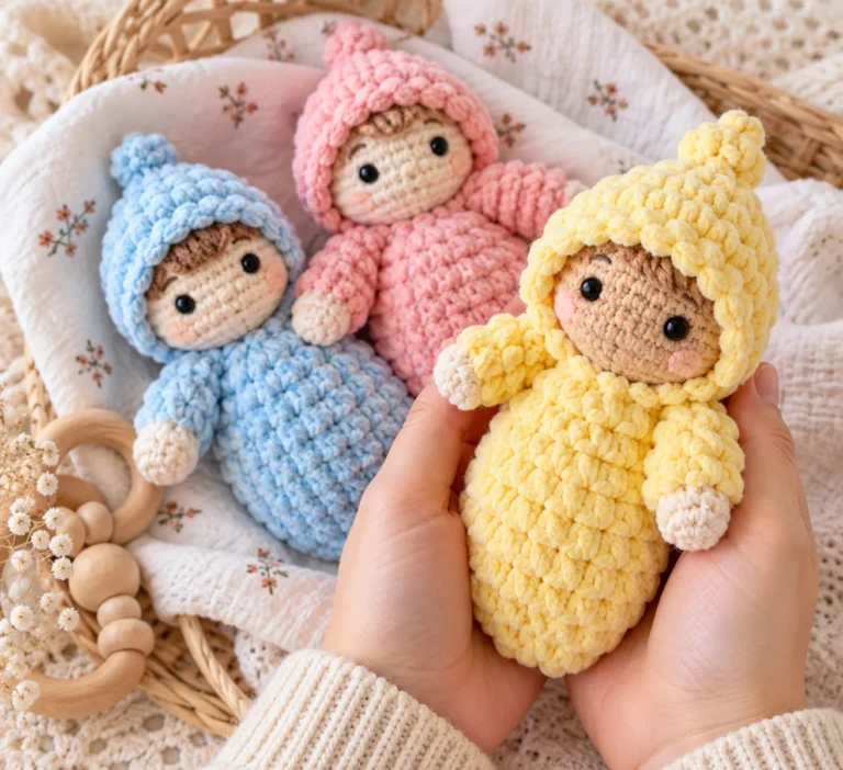 Cozy Crochet Sleep Sack Doll