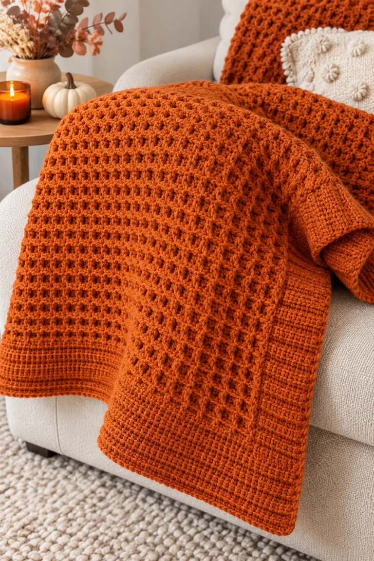 Fall Crochet Blanket