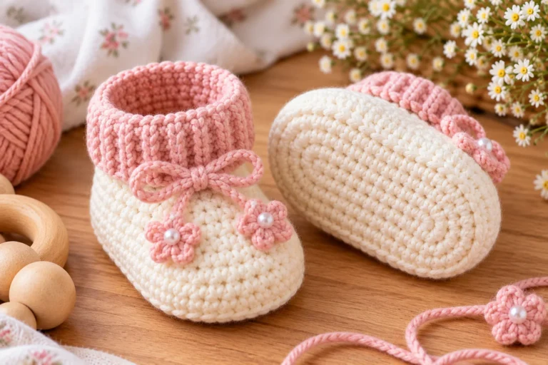 Crochet Baby Booties