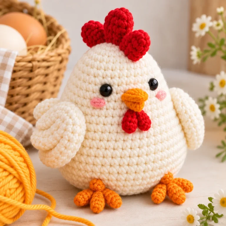 Free Crochet Chicken Pattern