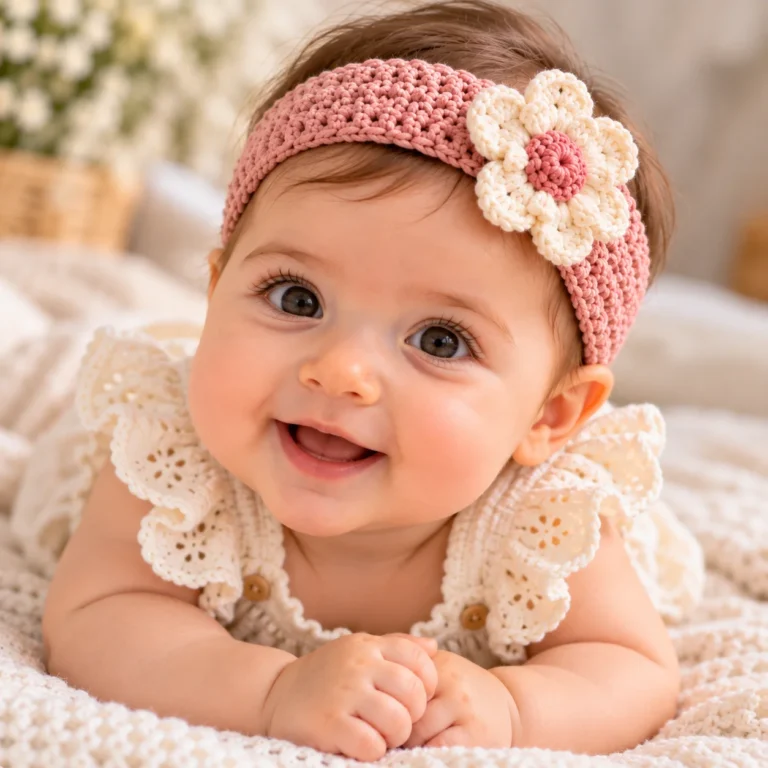 Crochet Baby Headband Free Pattern