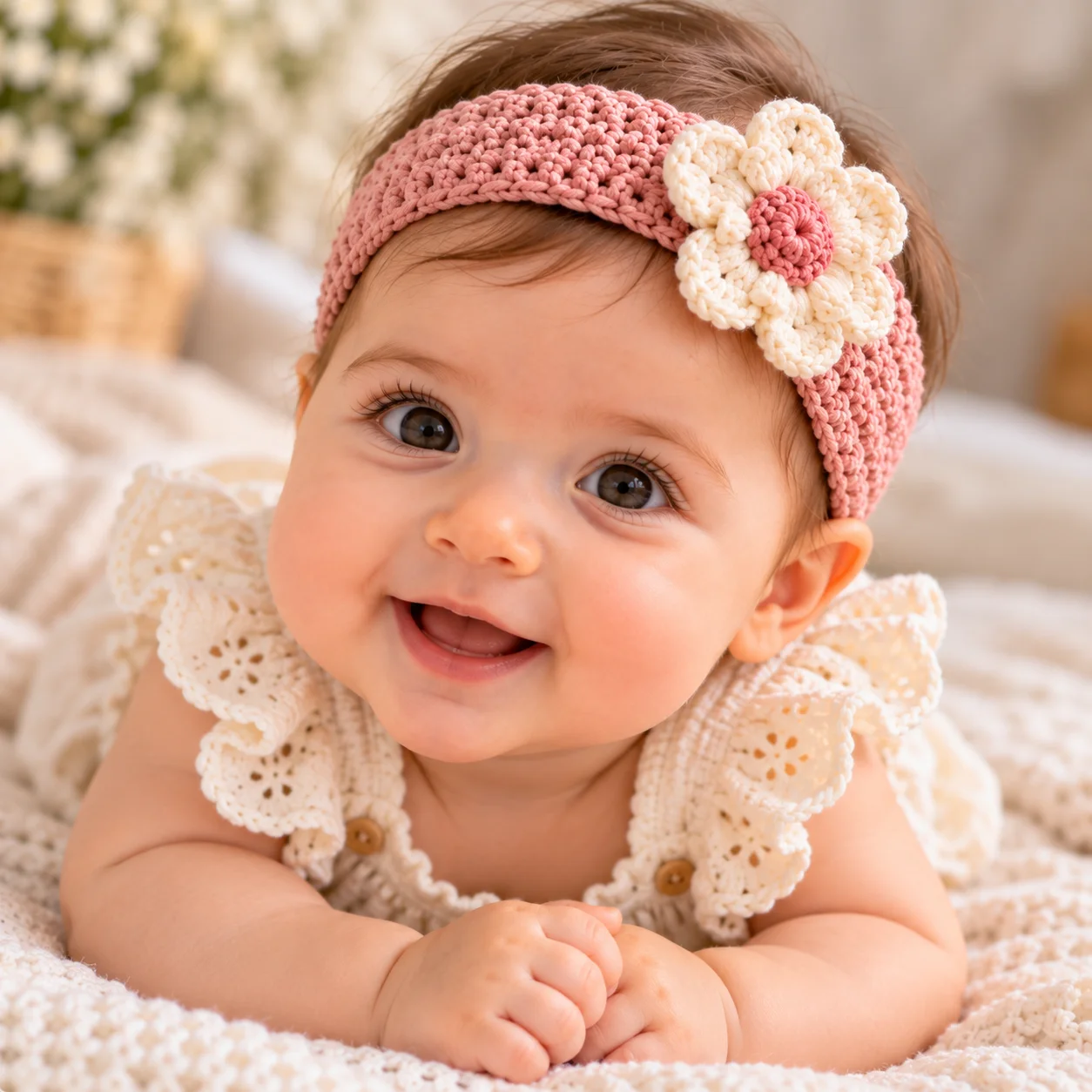 Crochet Baby Headband Free Pattern