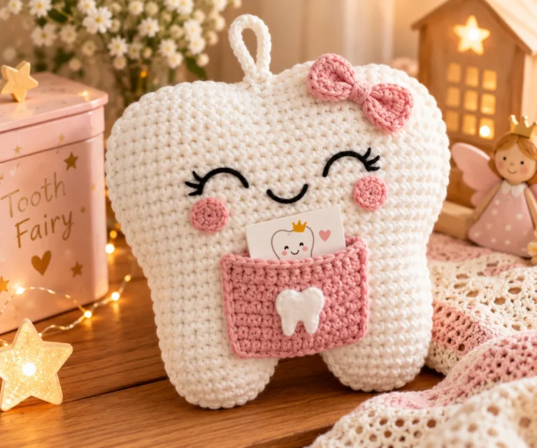 Crochet Tooth Fairy Pillow Pattern